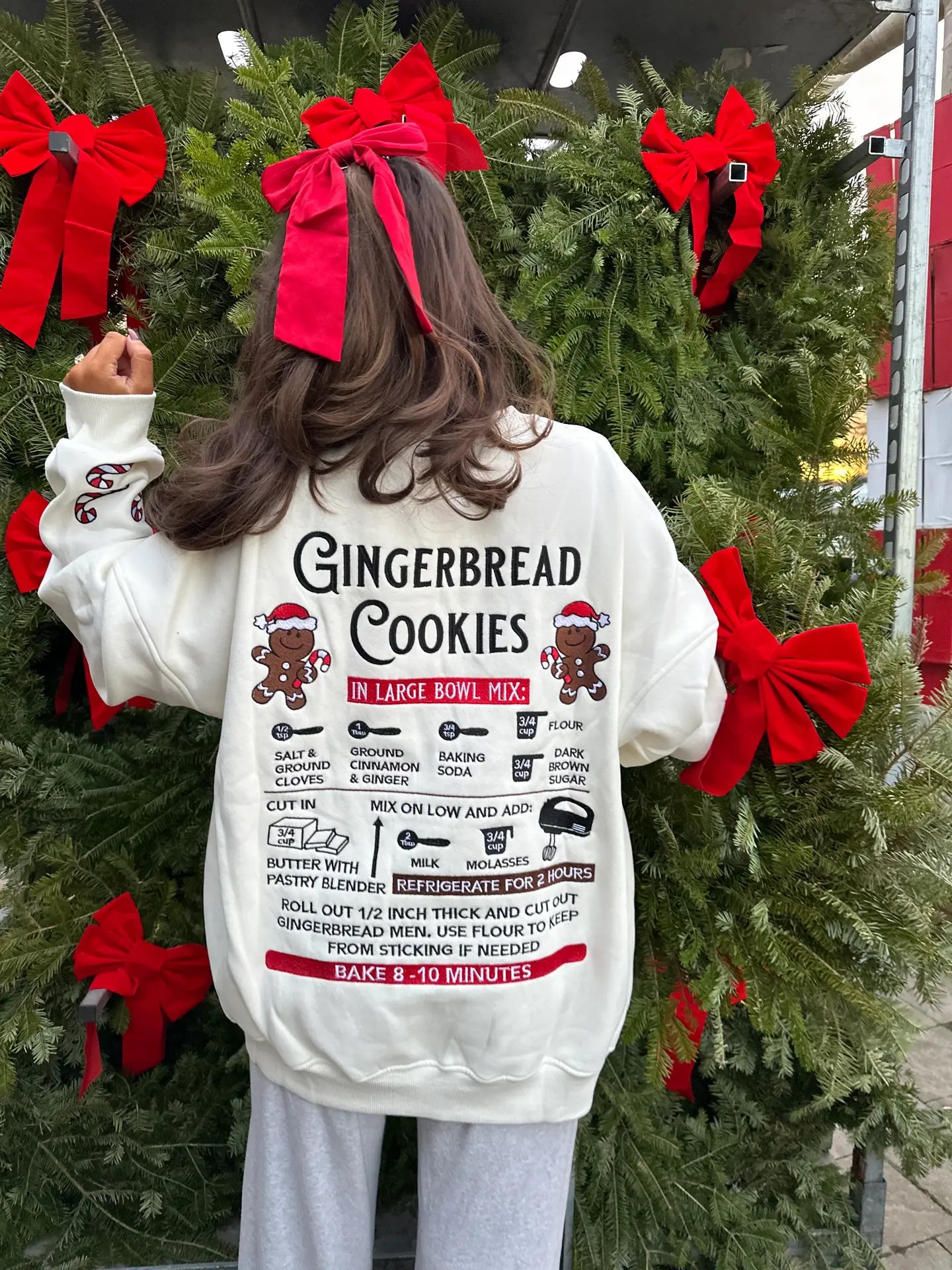 Pre-Order Gingerbread Cookies Crewneck Sweatshirt *waiting* - Be You Boutique