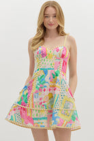 Lolli Resort Printed Sleeveless Dress - Be You Boutique