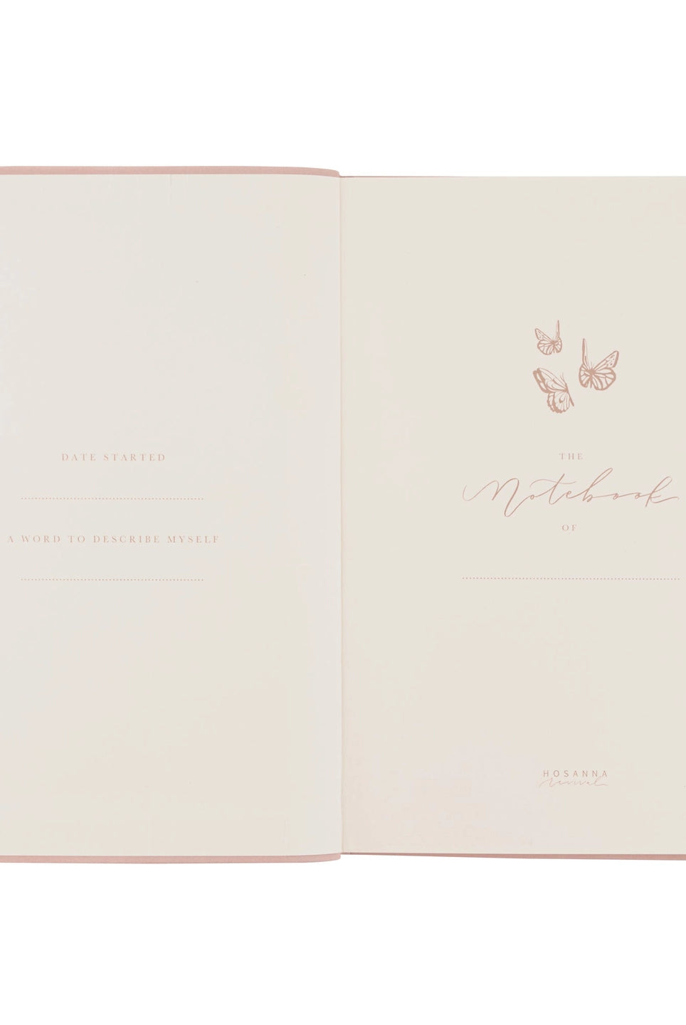 HOSANNA REVIVAL Shiloh Theme notebook with decorative cover and lined pages, ideal for journaling or note-taking.