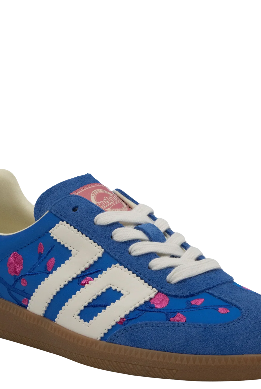 BACK 70 Ghost Sneakers 205 with floral French blue design, featuring a stylish sneaker with floral patterns and modern athletic style.