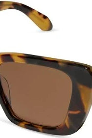 DIFF Aura Brown Polarized Sunglasses - Be You Boutique