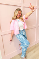 Lanie Sweater Button Down Top - Be You Boutique