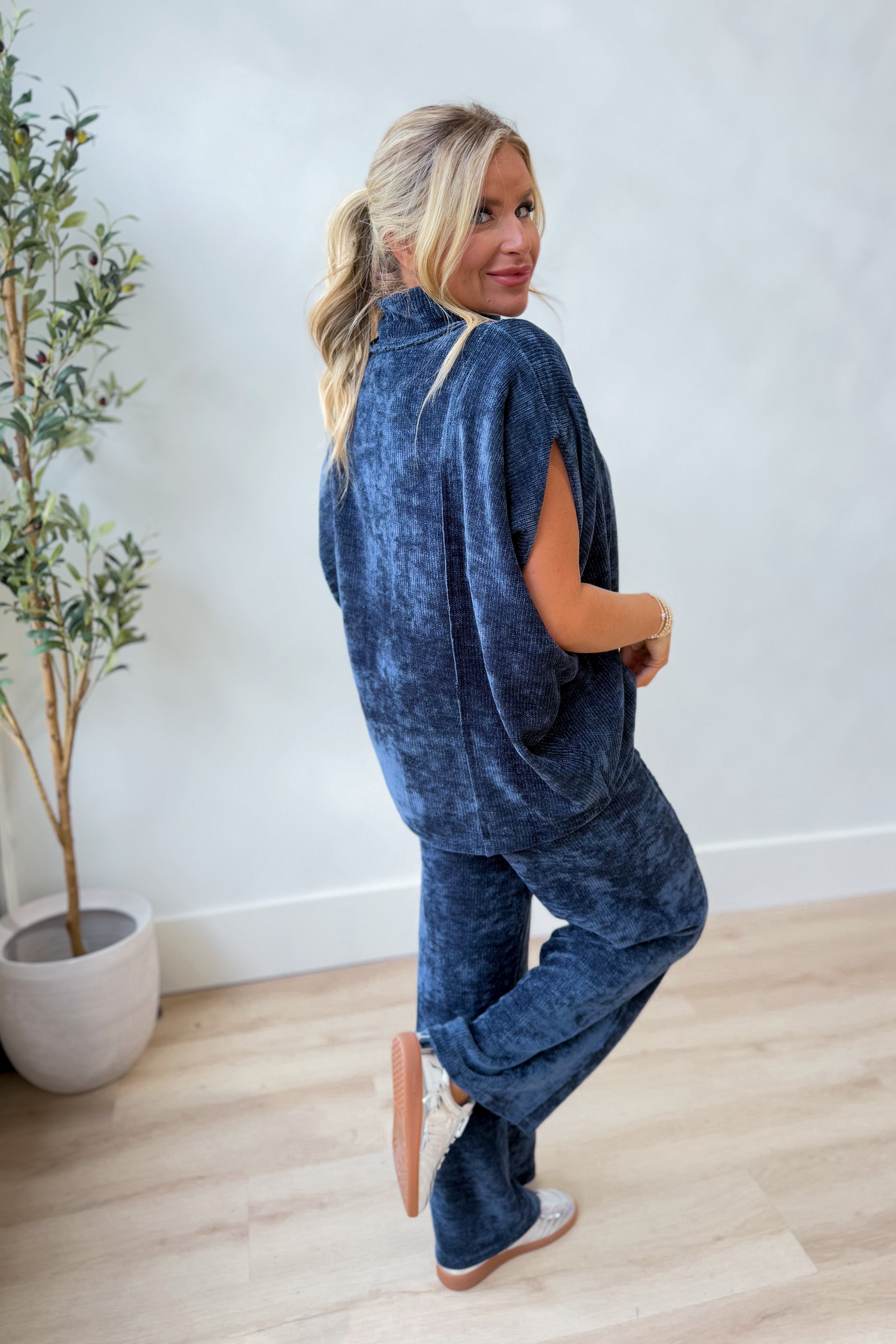 Nikki Velvet Luxe Knit Pant Set - Be You Boutique