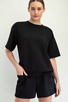 Brittany Scuba Shorts Set - Be You Boutique