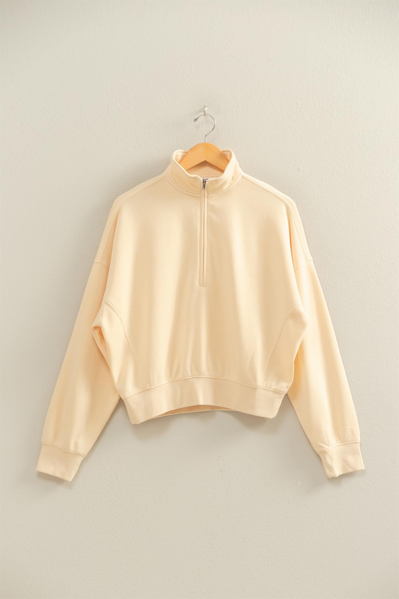 Laney Quarter Zip Pullover - Be You Boutique