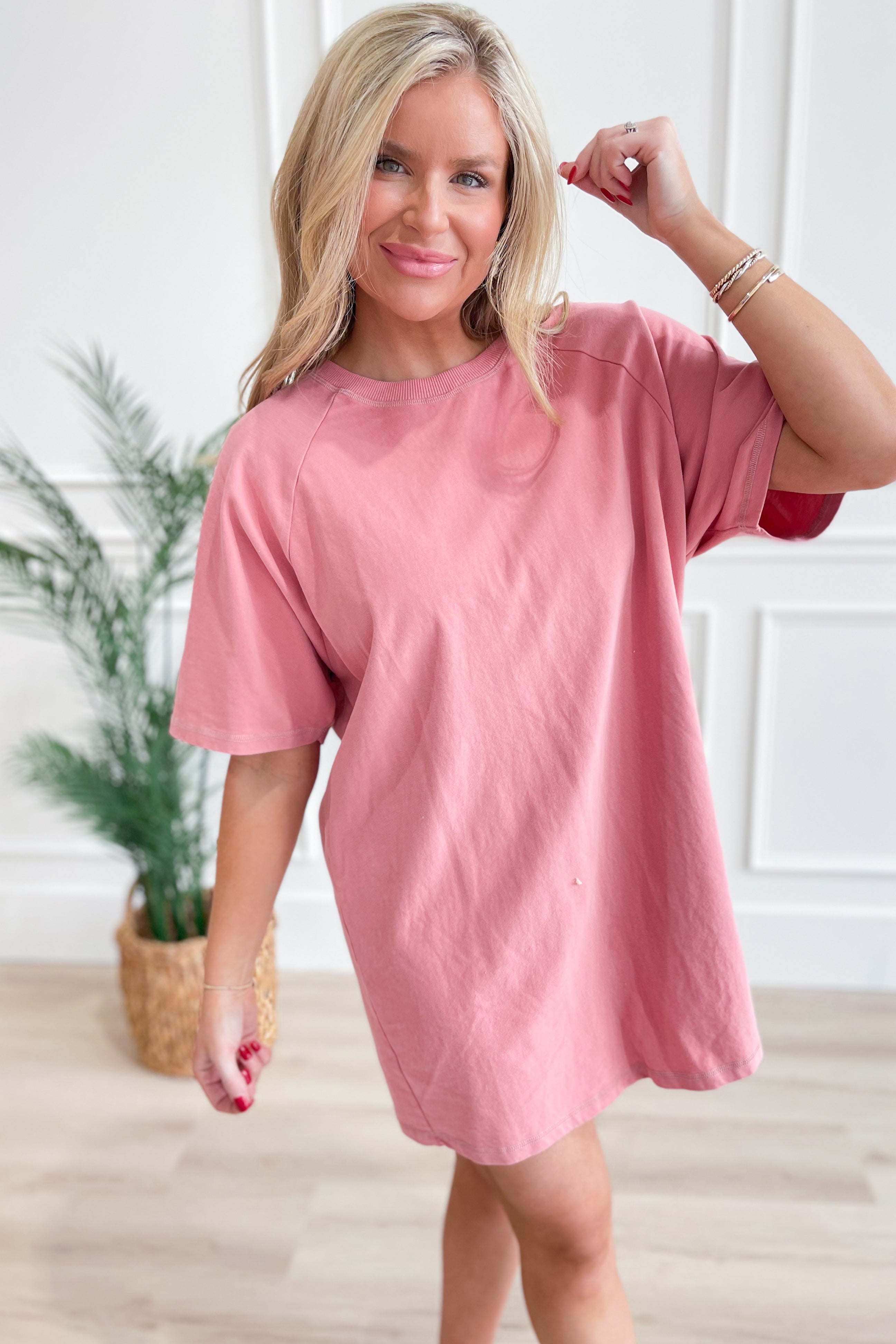 Sandy Raglan Sleeve T-Shirt Top - Be You Boutique