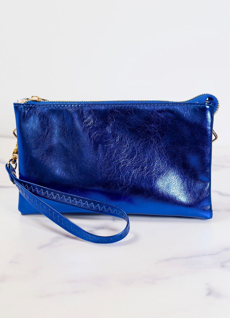 Caroline Hill Liz Custom Collection Crossbody Metallic Bag - Be You Boutique