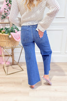 Risen Stevie High Rise Crop Wide Leg Tummy Control Pants - Be You Boutique