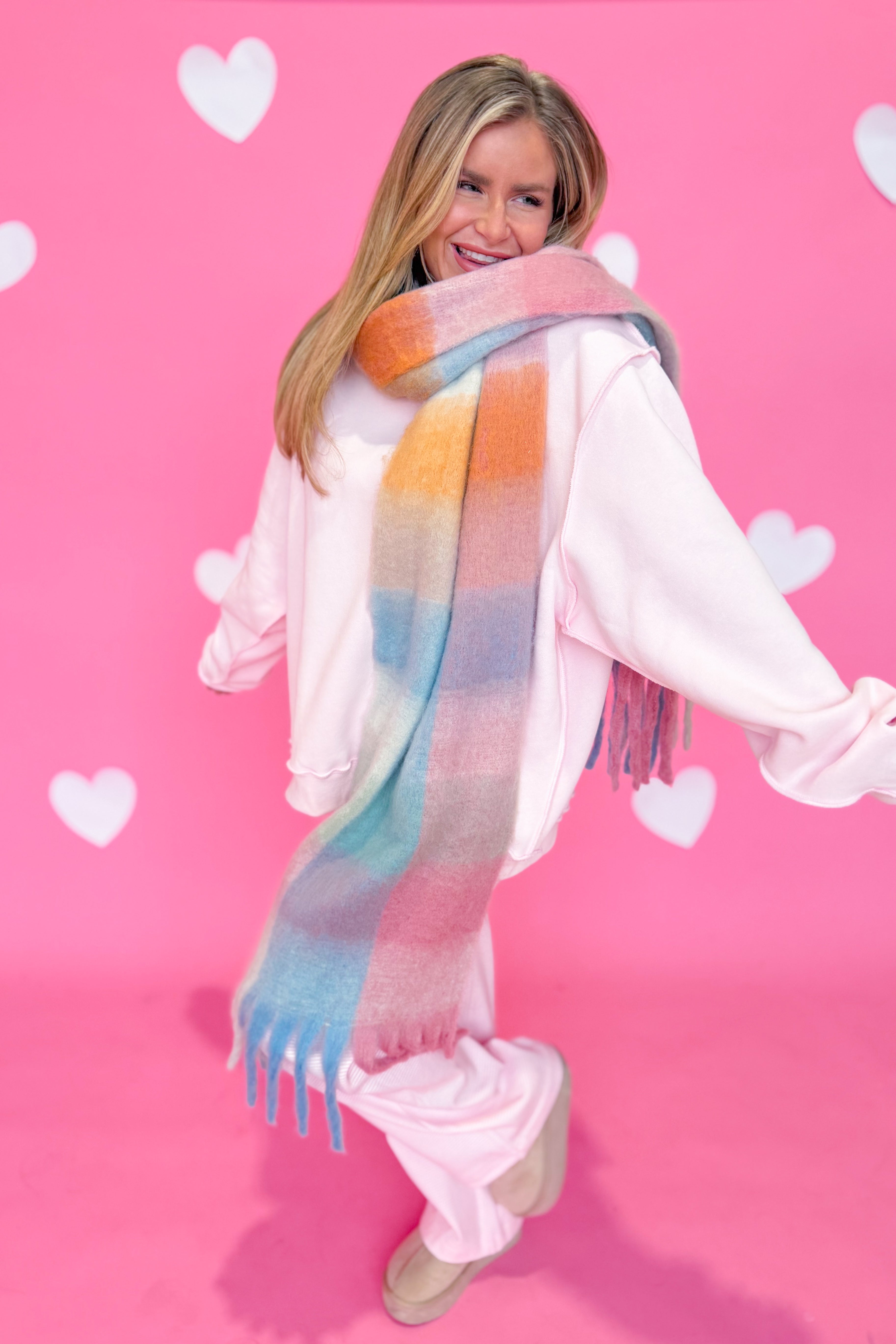 Cozy Plaid Oh So Soft Scarf - Be You Boutique