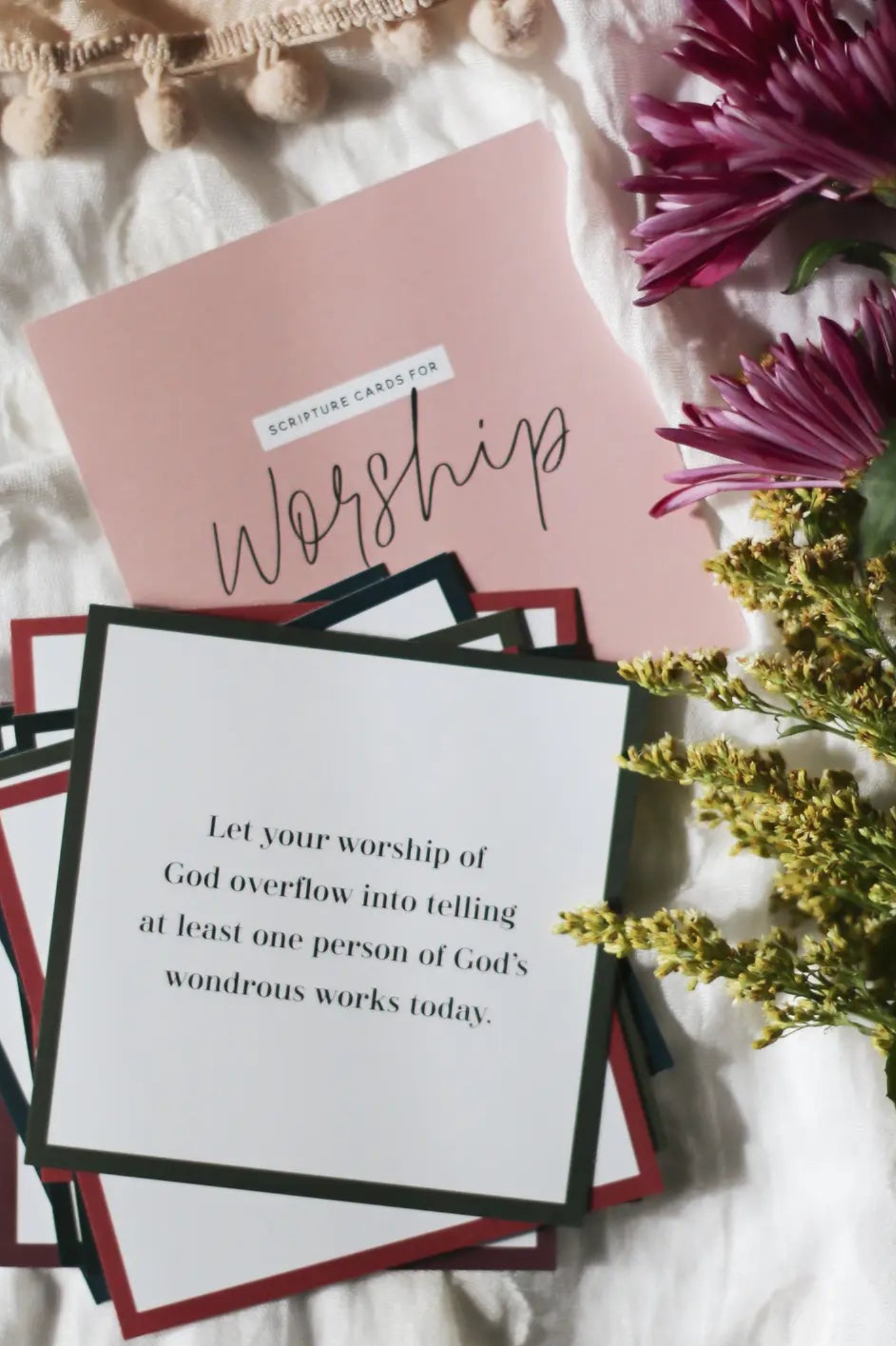 Scripture Cards for Worship Card Set - Be You Boutique