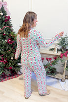 Mary Square Charlotte Trimmed With Joy pajama set with matching top and pants in 156 style