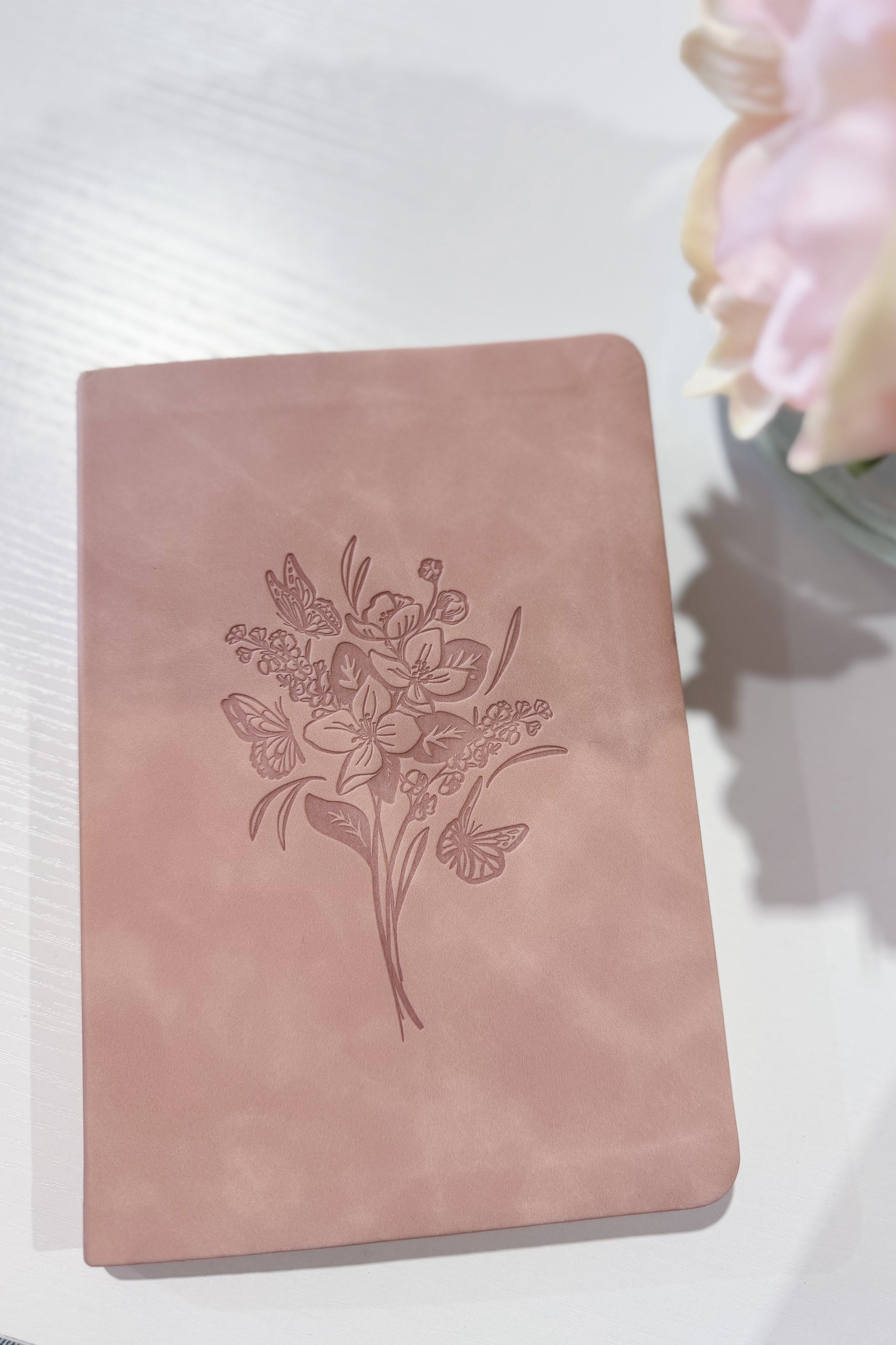 HOSANNA REVIVAL Shiloh Theme notebook with decorative cover, featuring intricate design and spiral binding, for note-taking and journaling.