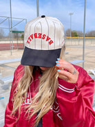Baseball Red on Black Vintage Trucker Hat by Kenz Kustomz - Be You Boutique
