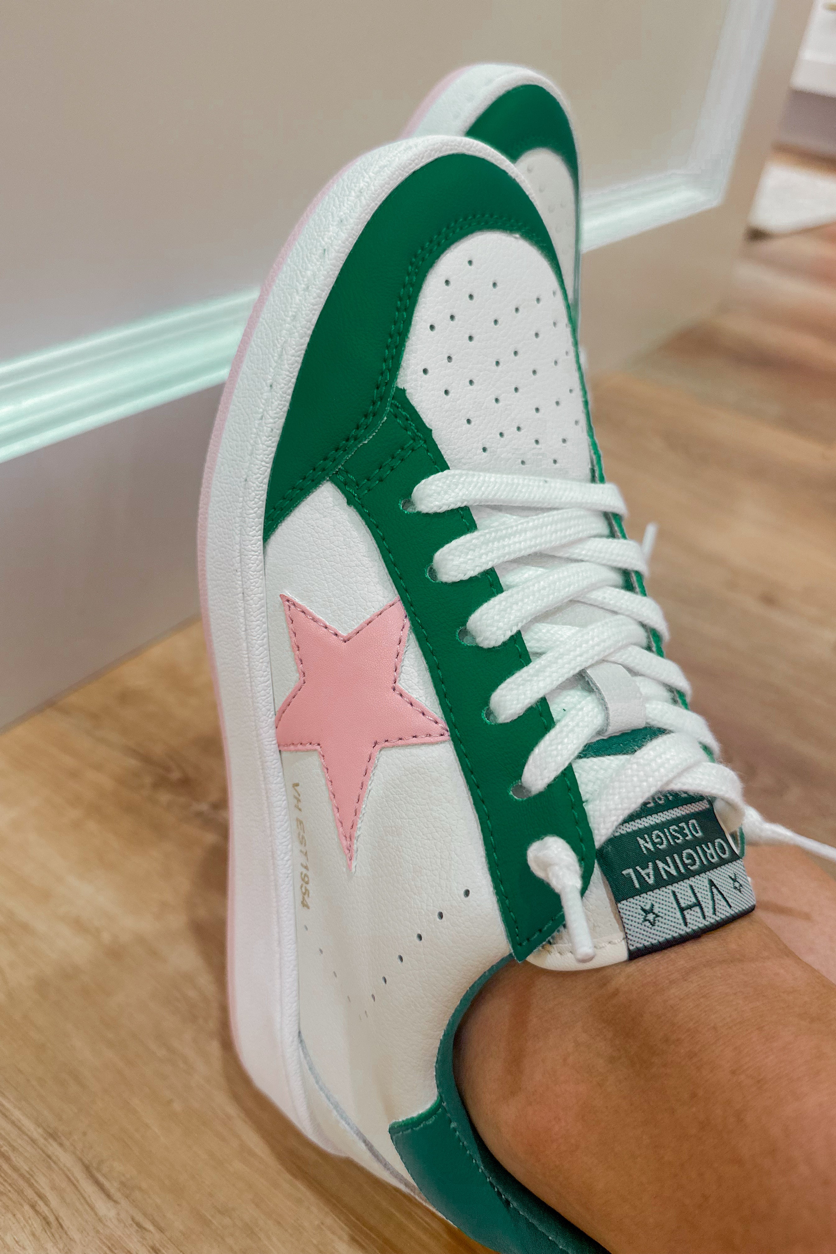 Vintage Havana Denisse 24 Green / Pink Pop Sneaker - Be You Boutique