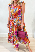 Lola Fall Fiesta Maxi Dress - Be You Boutique