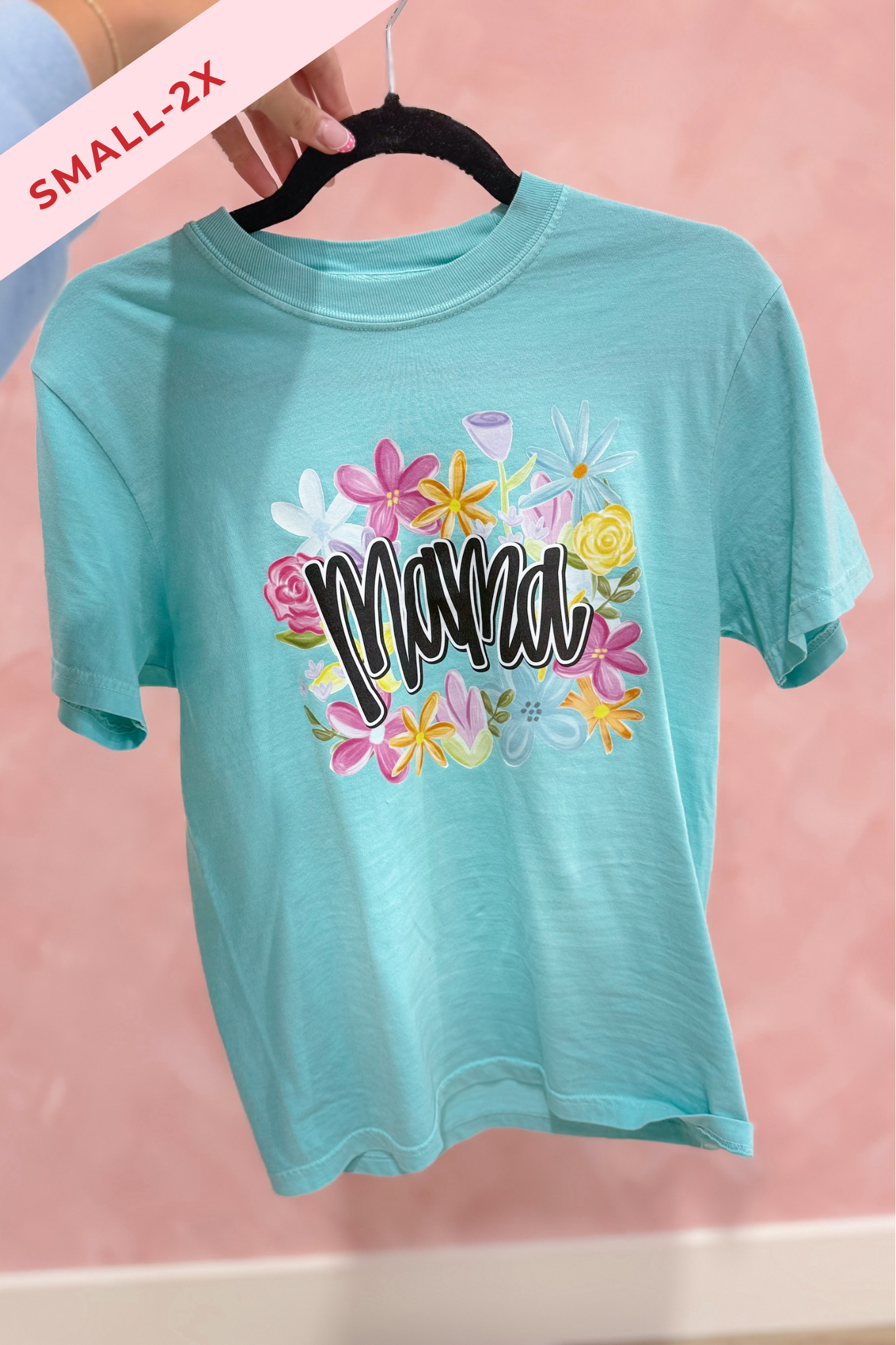 Mama Floral Graphic T-Shirt - Be You Boutique