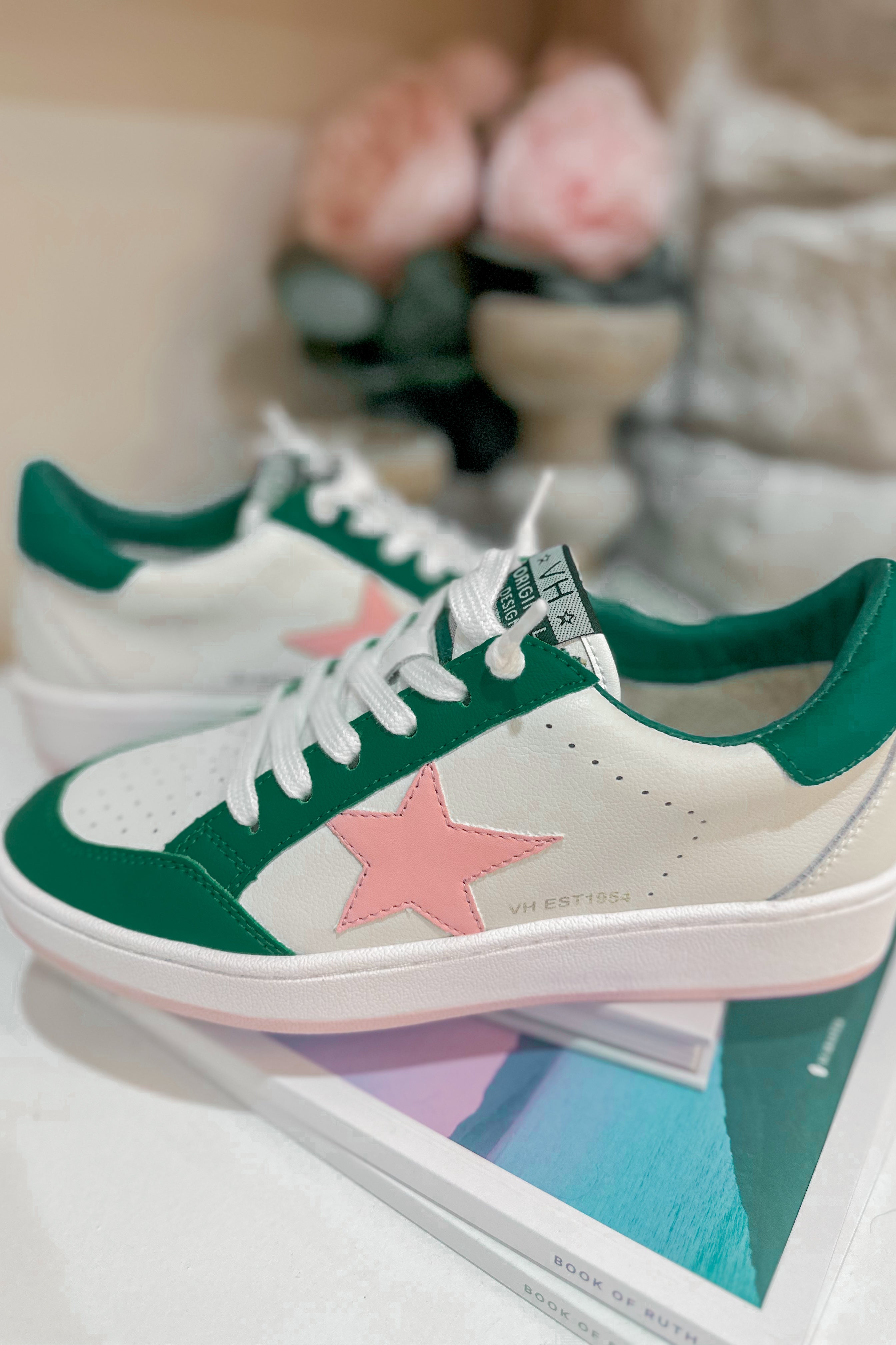 Vintage Havana Denisse 24 Green / Pink Pop Sneaker - Be You Boutique