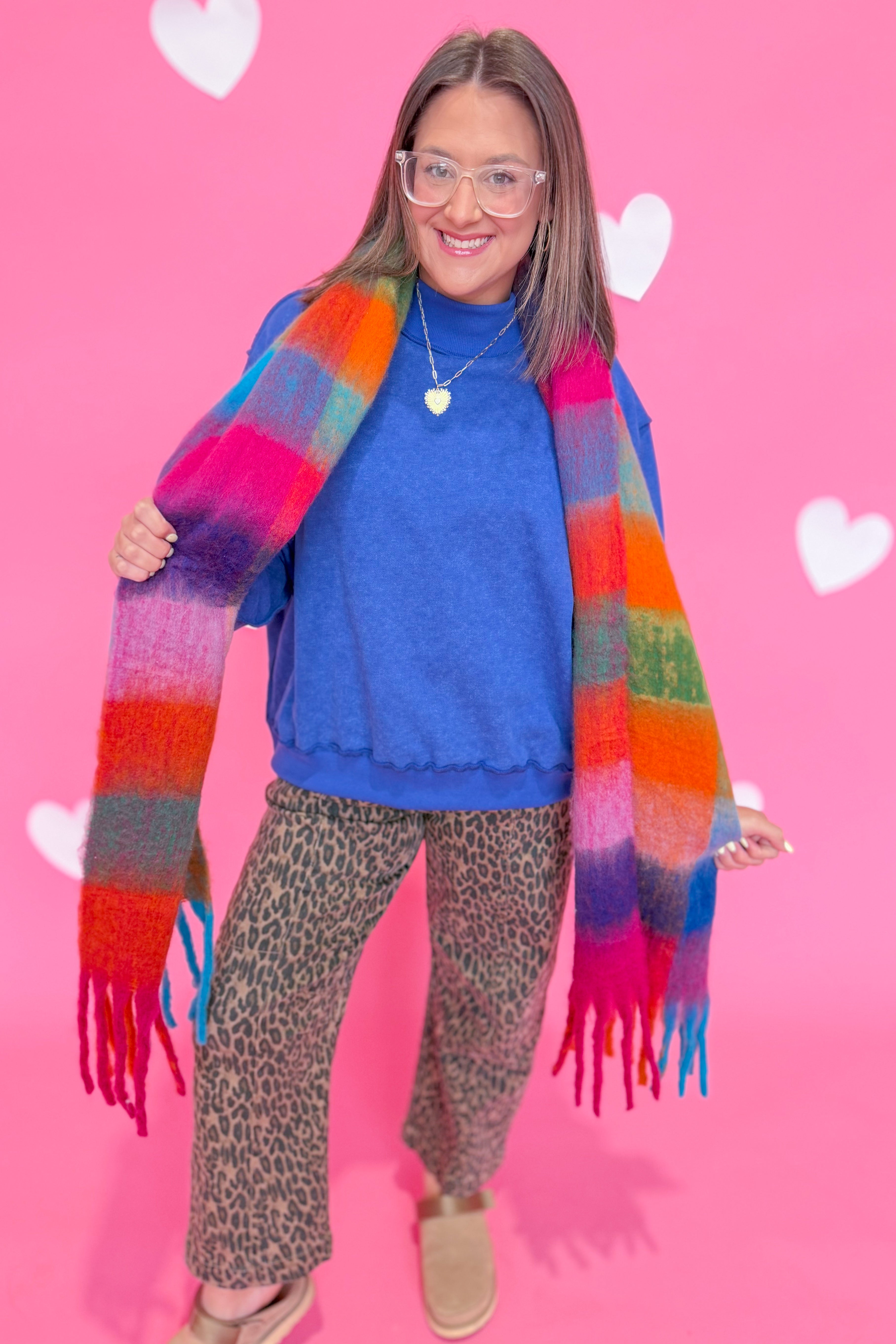 Cozy Plaid Oh So Soft Scarf - Be You Boutique