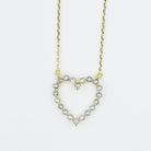 Treasure Jewels Sparkle Heart Necklace - Be You Boutique