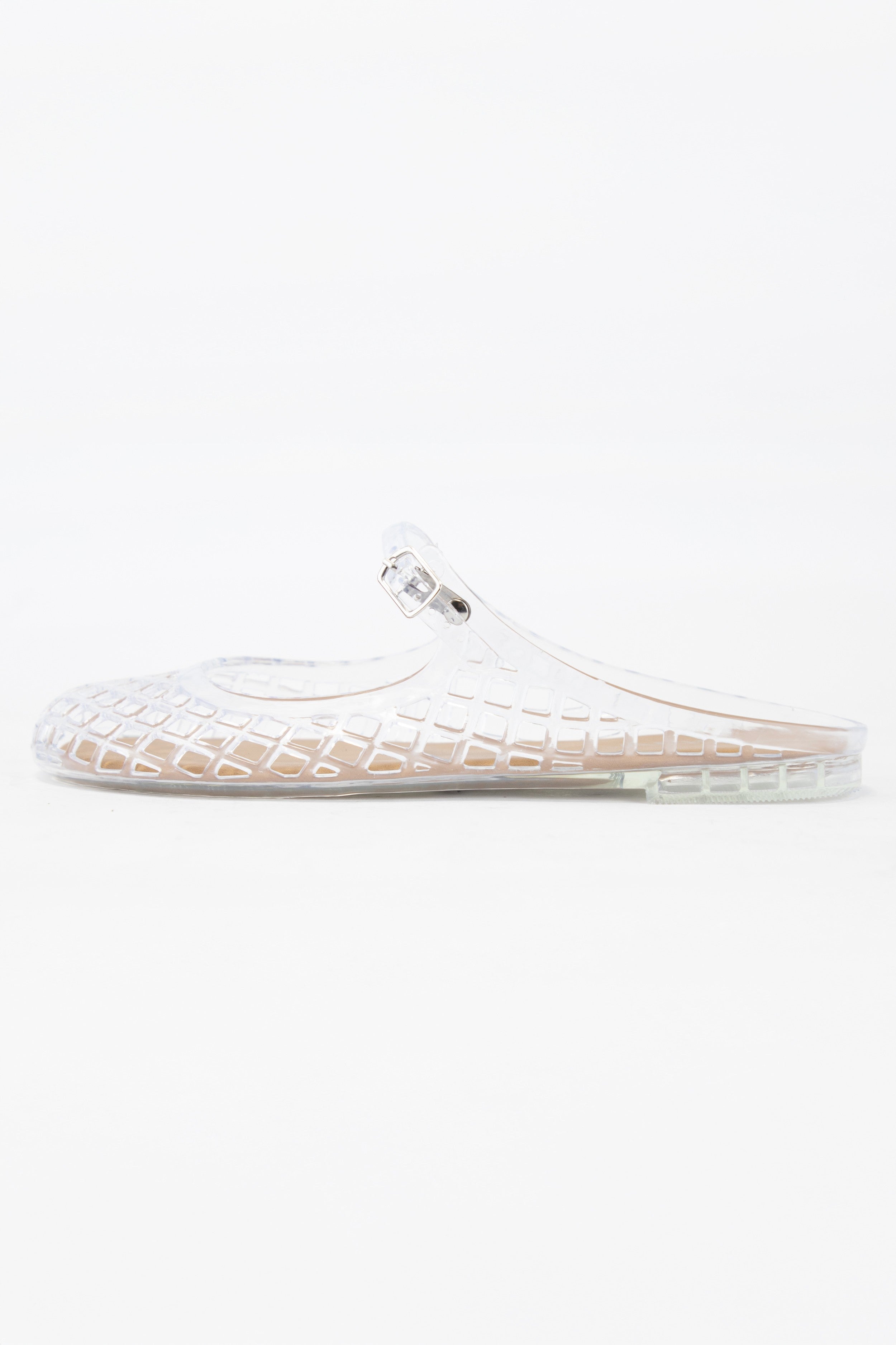 Zoe Round Toe Mesh Mary Jane Flat - Be You Boutique
