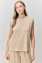 Beatrice Knitted Sleeveless Pant Set - Be You Boutique