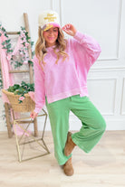Crew Basic Spring Pullover - Be You Boutique