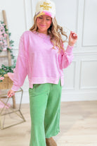 Crew Basic Spring Pullover - Be You Boutique
