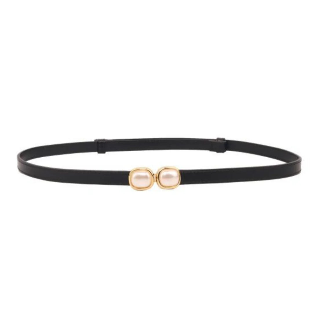 Pearl Buckle Belt (multi) - Be You Boutique