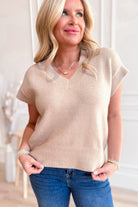 Jasmine Short Sleeve Knit Top - Be You Boutique