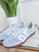 BACK 70 Ghost Sneakers in Sky Blue, 205 sneaker style, showcasing the lightweight design and vibrant color.