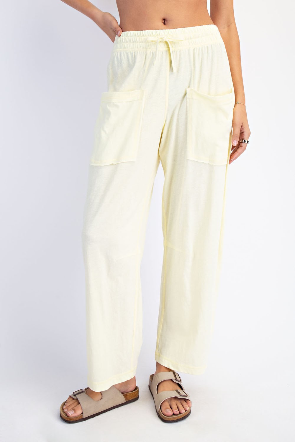 Bella Cotton Barrel Pant - Be You Boutique