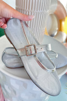 Soda Summer Round Toe Mesh Mary Jane Flat - Be You Boutique