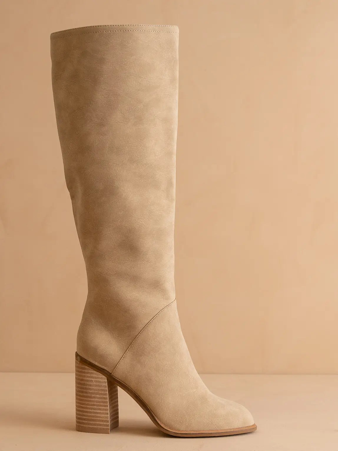 Shiloh Knee High Block Heel Boot - Be You Boutique