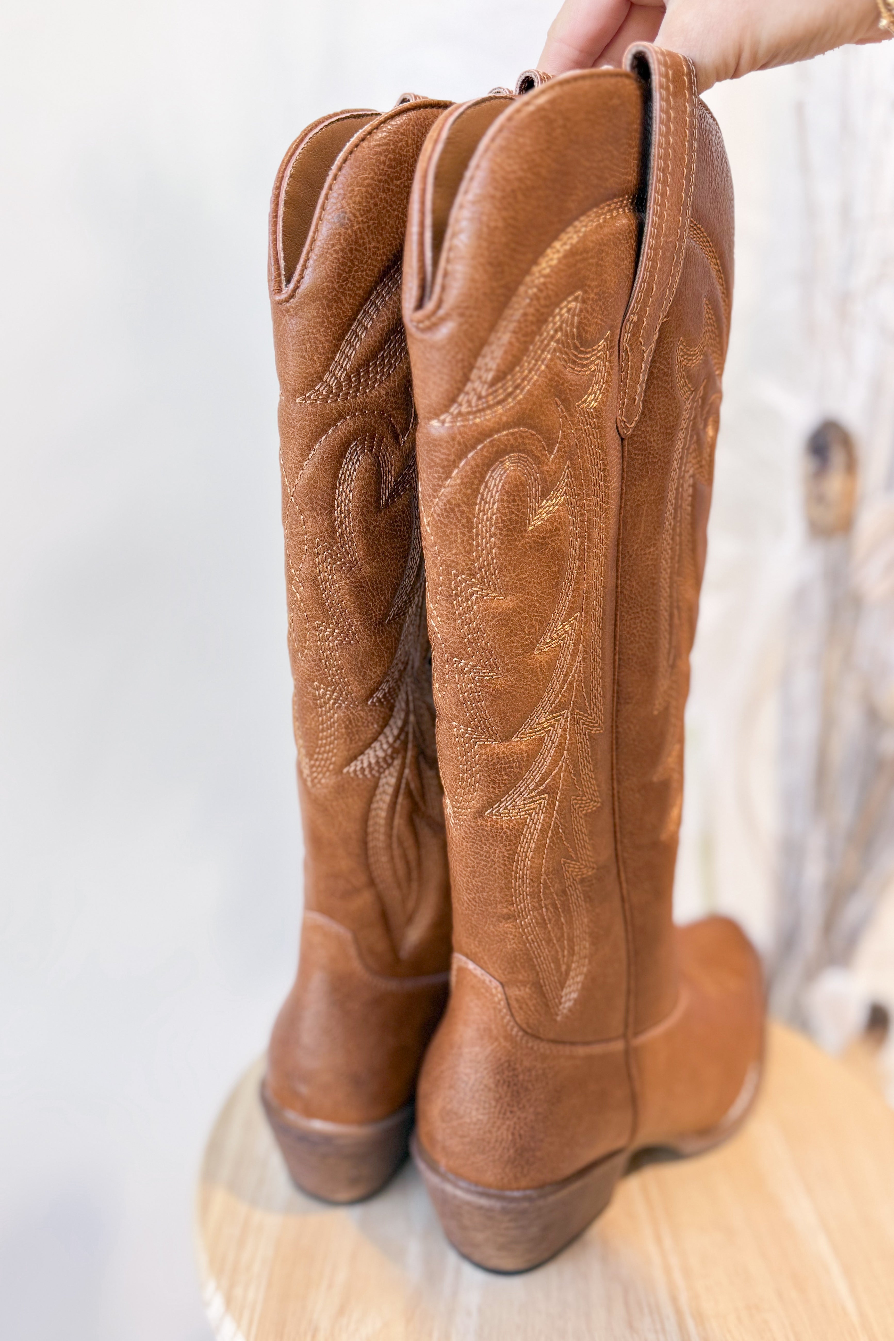 Dixie Textured Tall Boot - Be You Boutique