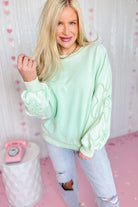 Manny Mineral Washed Terry Knit Pullover - Be You Boutique