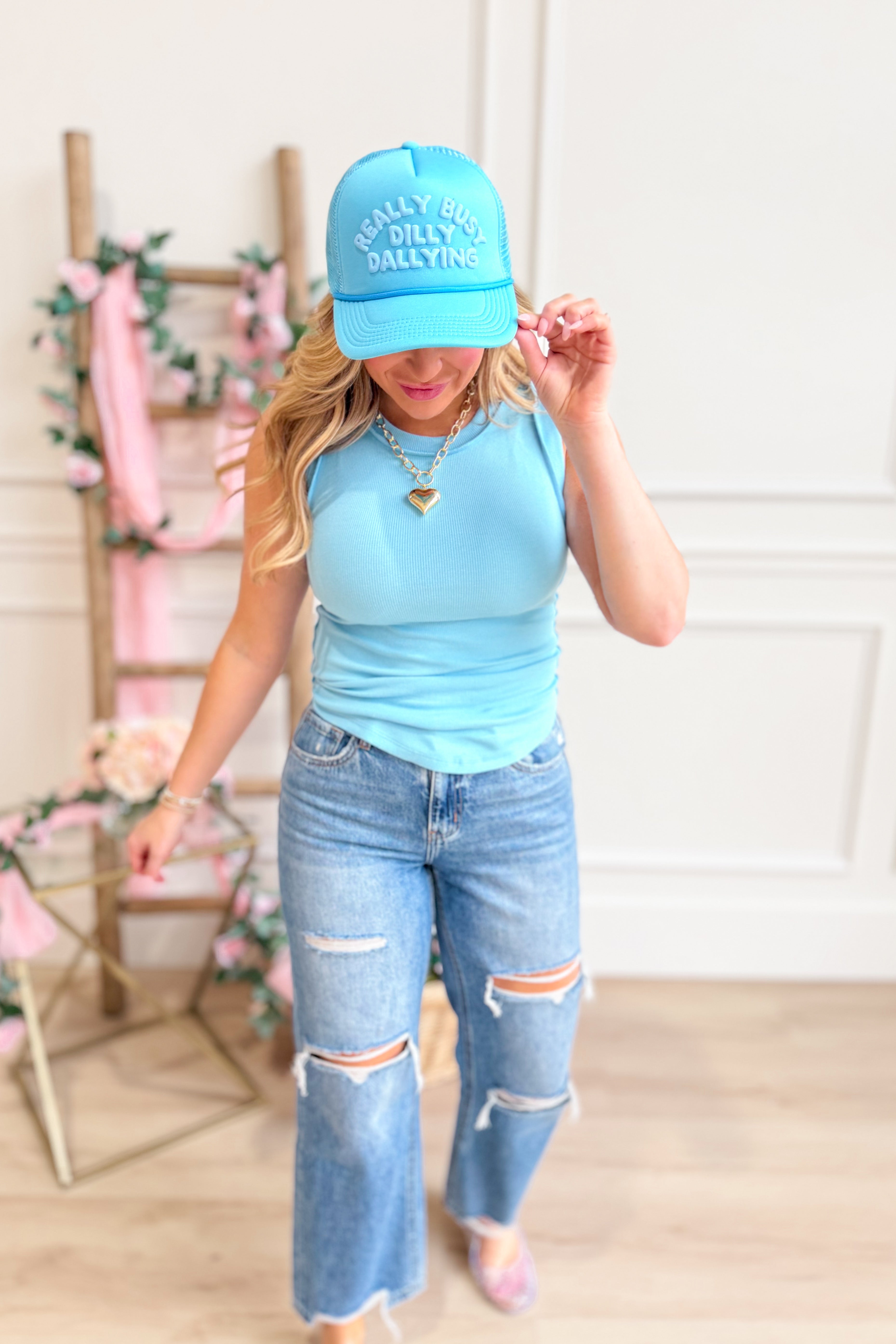 Alice Seam Detail Tank Top - Be You Boutique