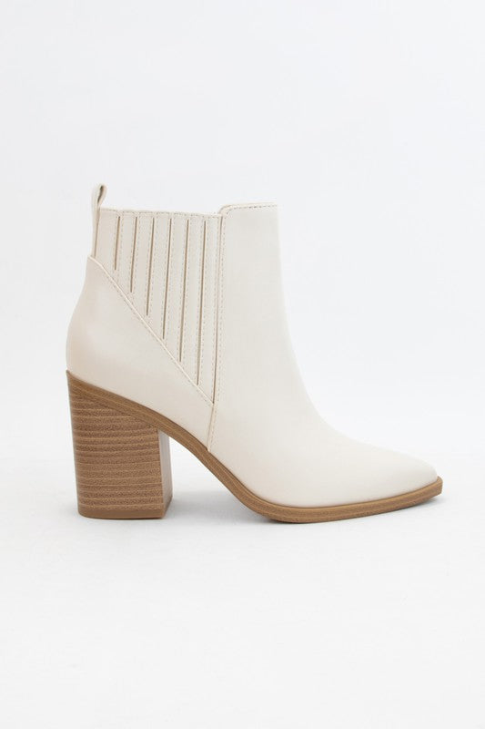Duvets Pointed Toe Ankle Boot Booties - Be You Boutique