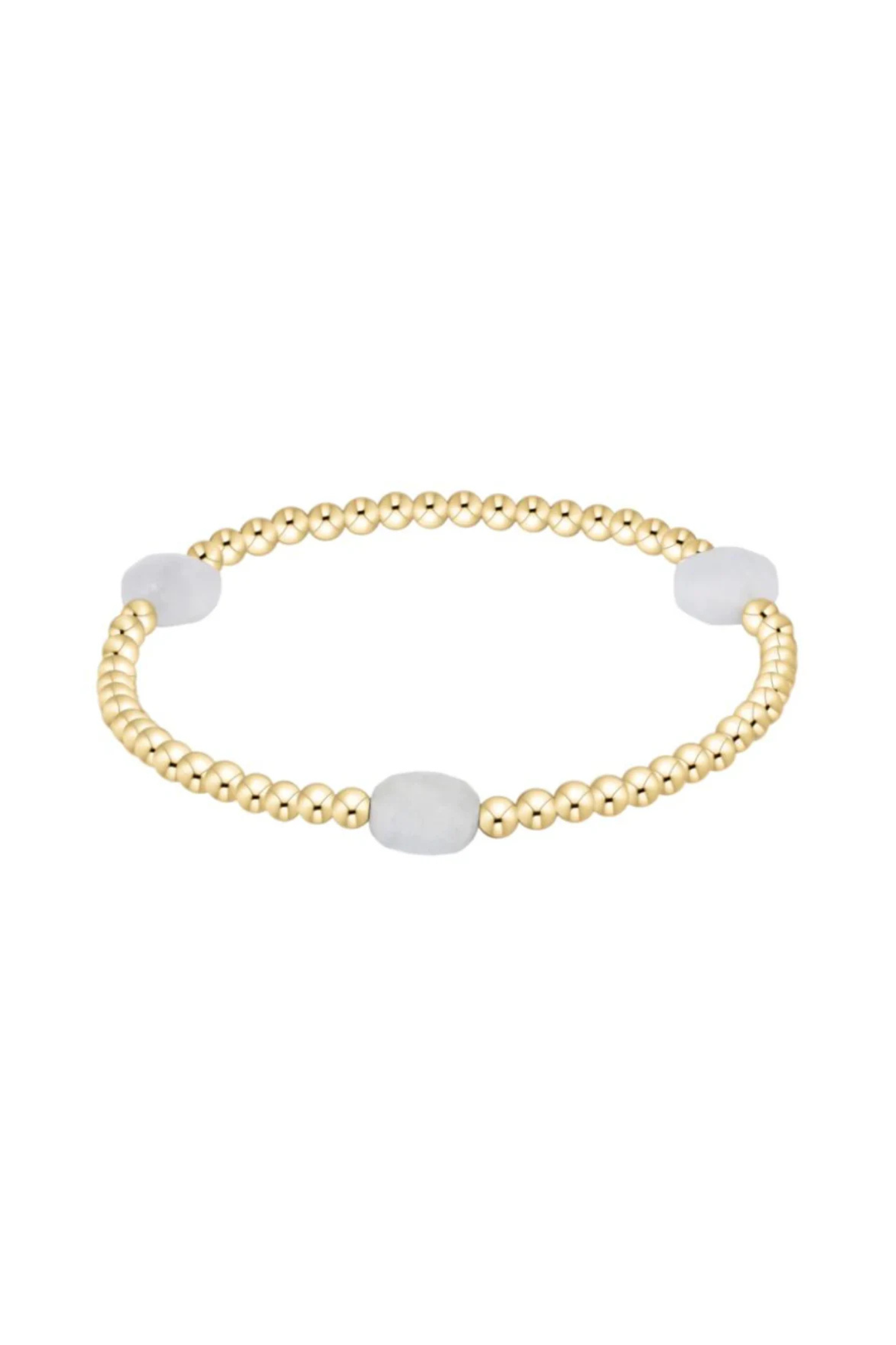 Enewton 3mm aquamarine gemstone from the Admire collection, showcasing a polished aquamarine jewel in a 222 other jewelry piece.