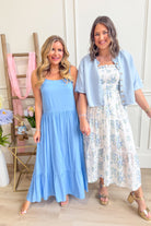 Wilma Flowy Maxi Dress - Be You Boutique