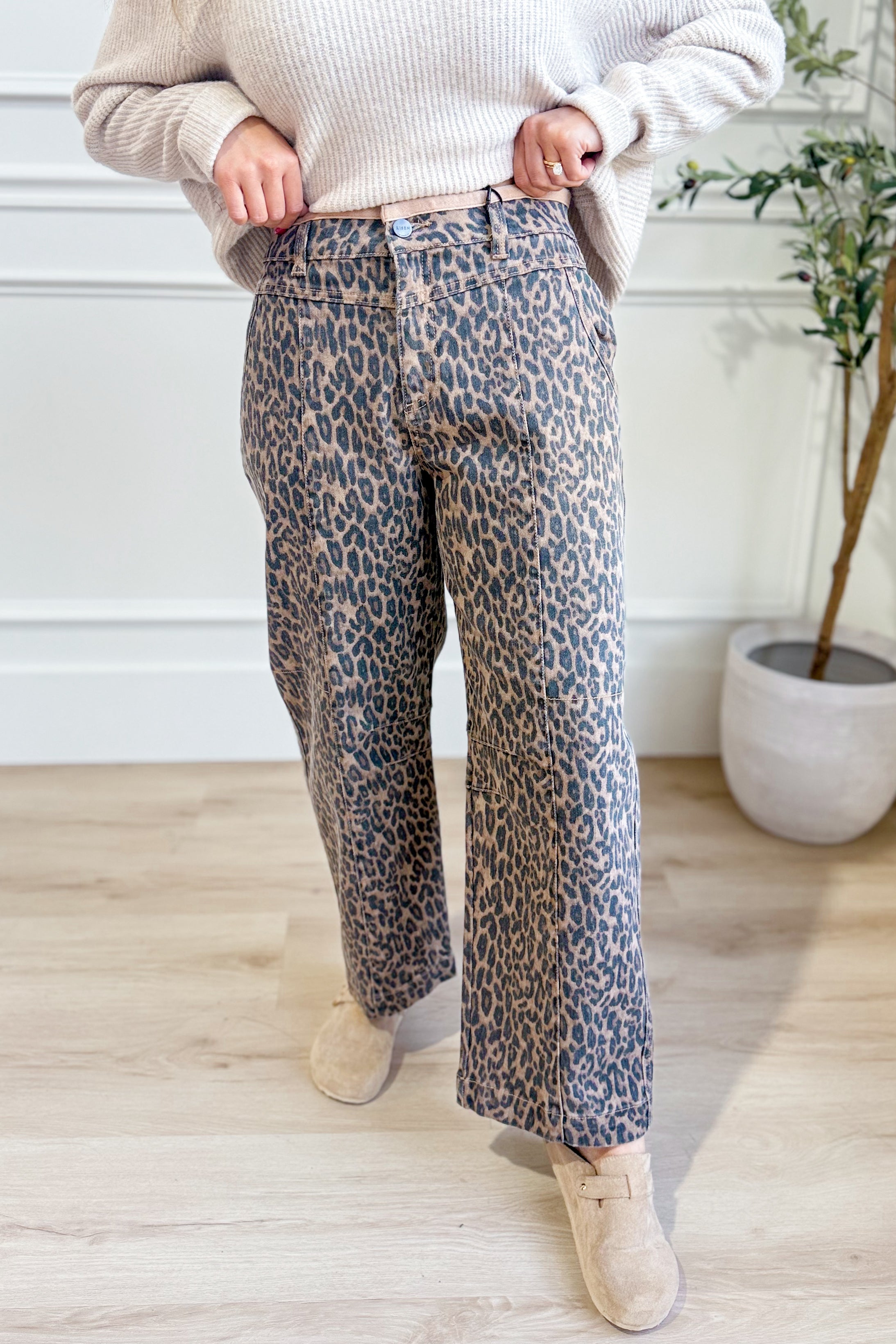 Risen Paul Mid Rise Cropped Pants [0-15] - Be You Boutique