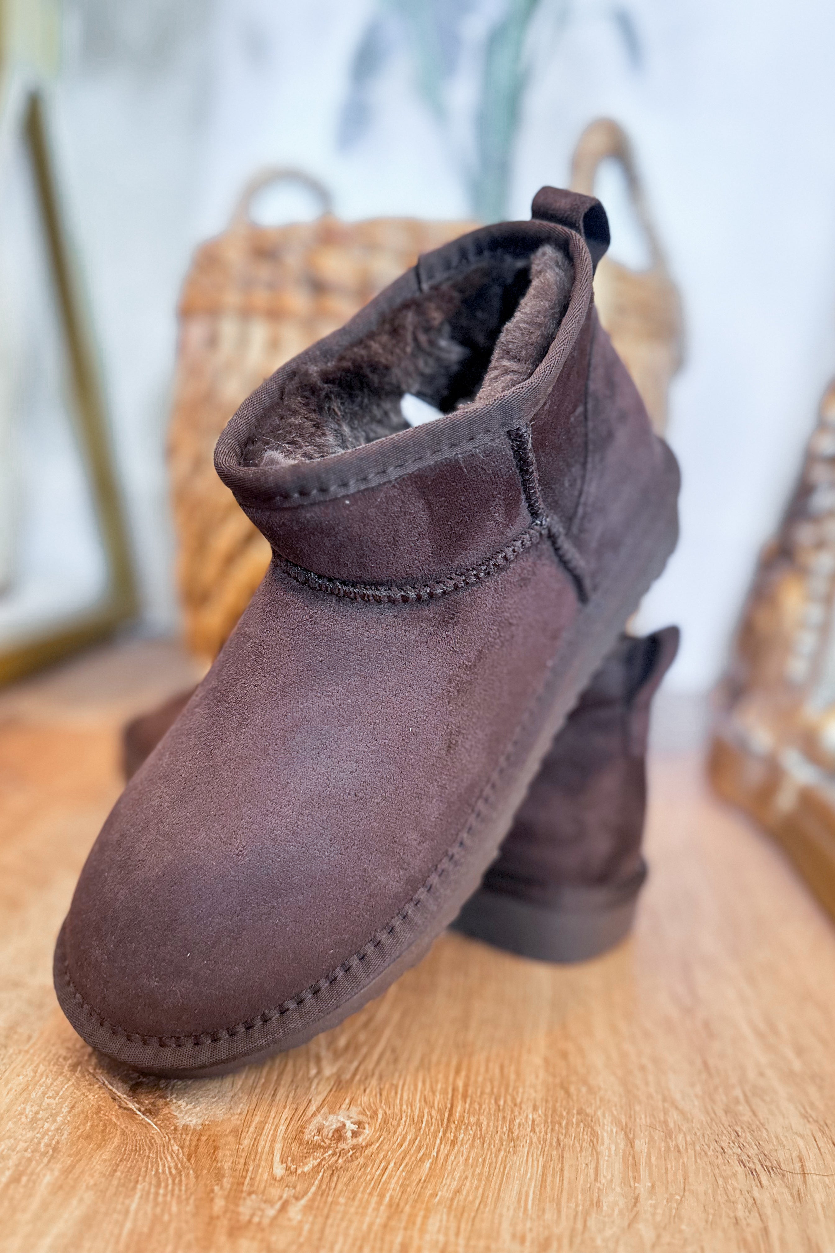 Soda Mutual Sherpa Lined Ankle Bootie - Be You Boutique