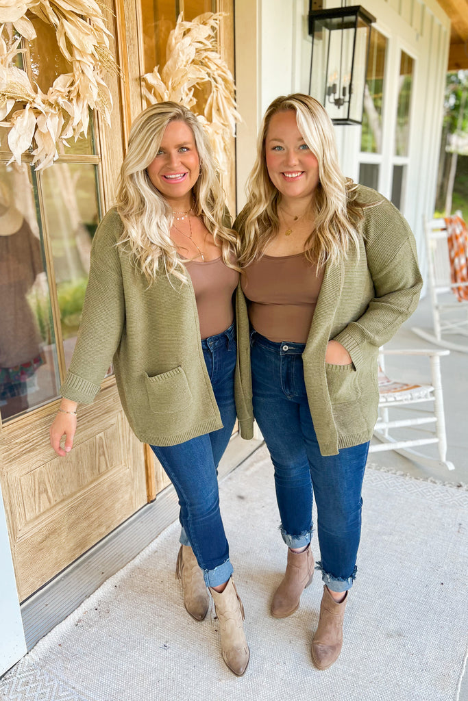 Lorenzo Soft Open Front Cardigan Sweater - Be You Boutique