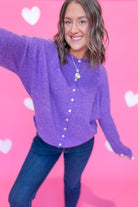 Luna Button Down Cardigan Top - Be You Boutique