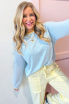 Olivia Striped Contrasted Trim Long Sleeve - Be You Boutique