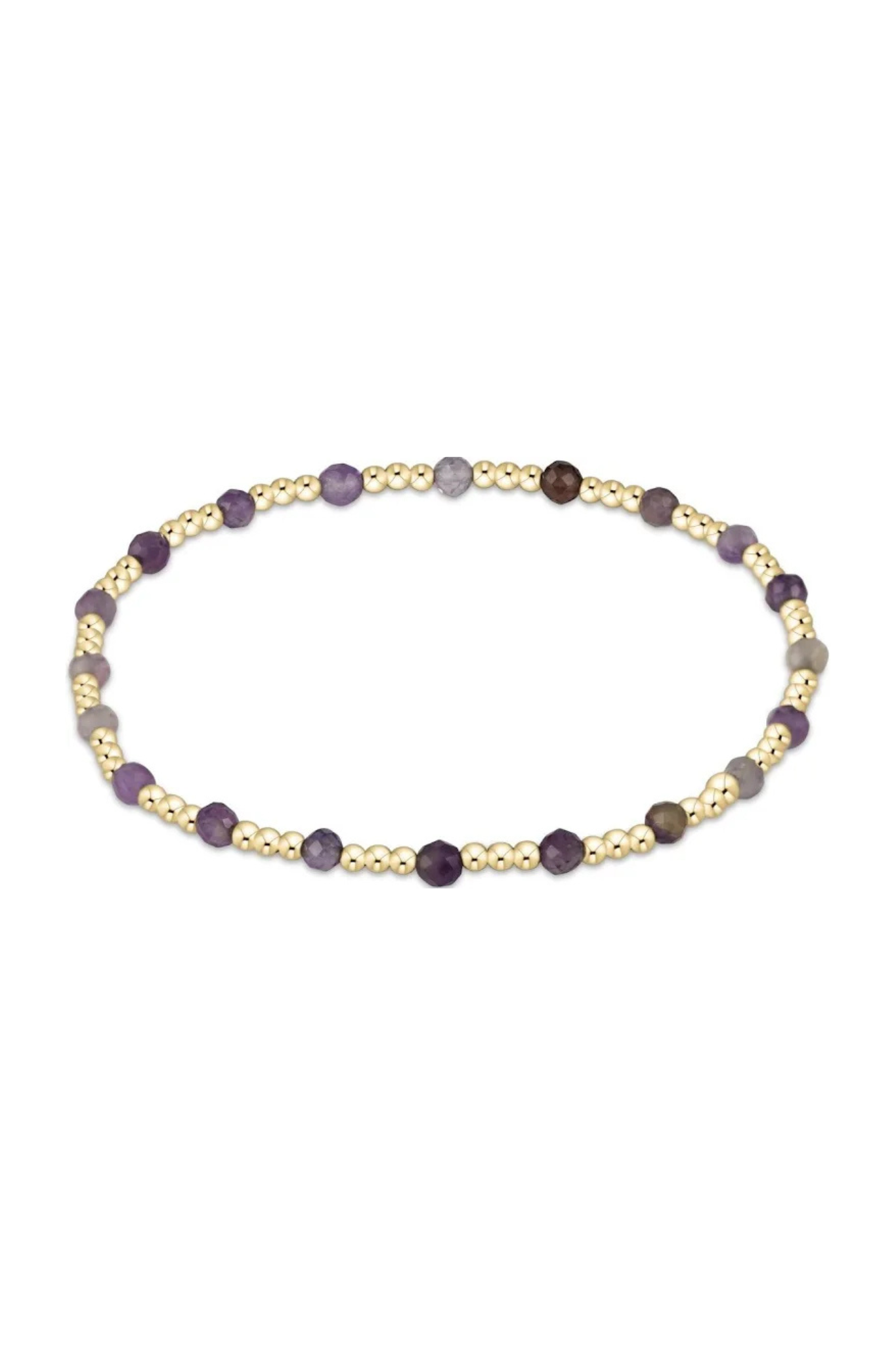 Enewton Amethyst Gemstone 3mm Gold Sincerity - Be You Boutique