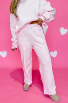 Ella Striped Wide Leg Pant - Be You Boutique