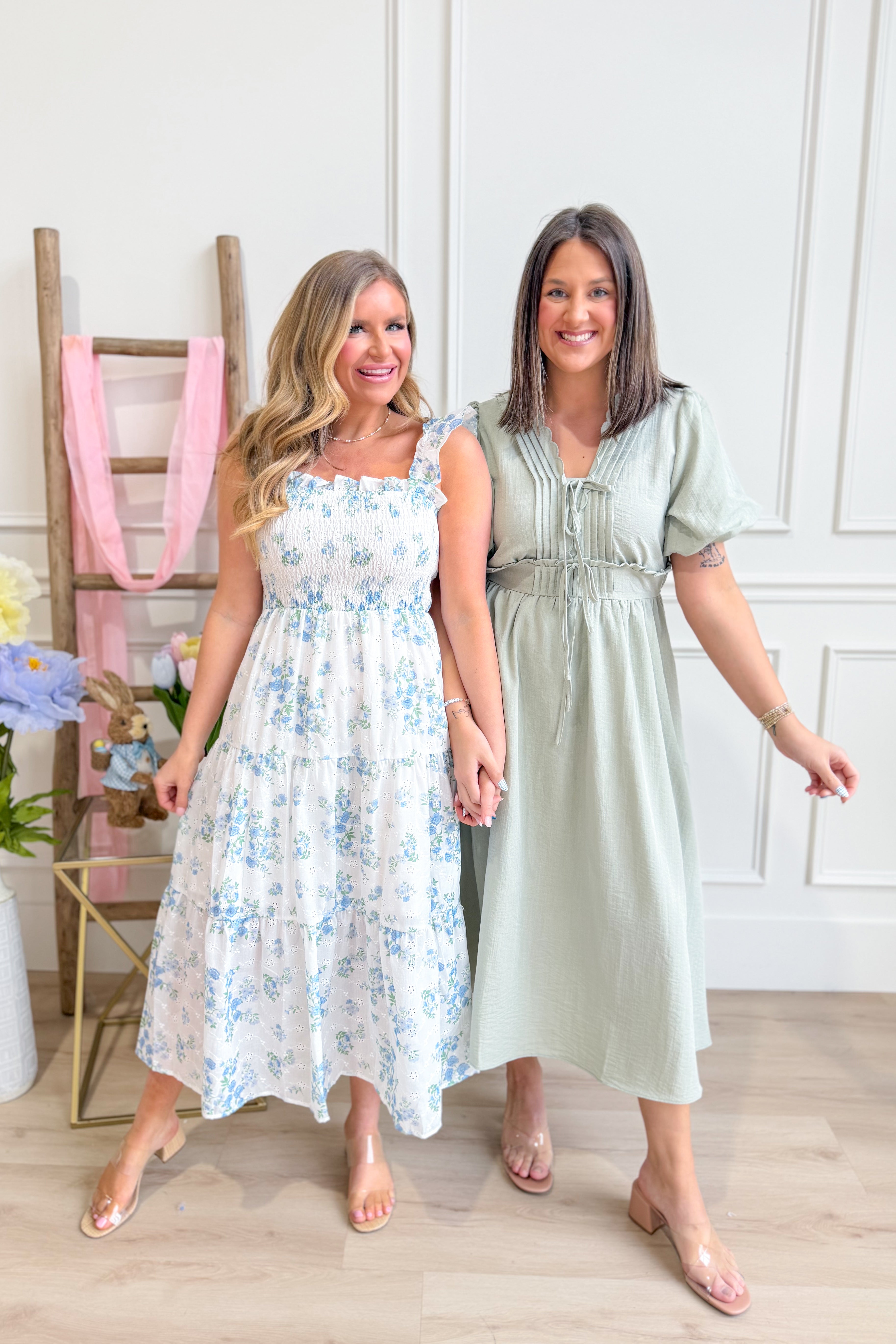 Haven Floral Tiered Midi Dress - Be You Boutique