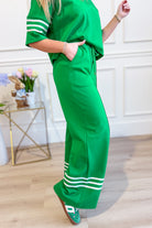 Francine Wide Leg Casual Pant - Be You Boutique