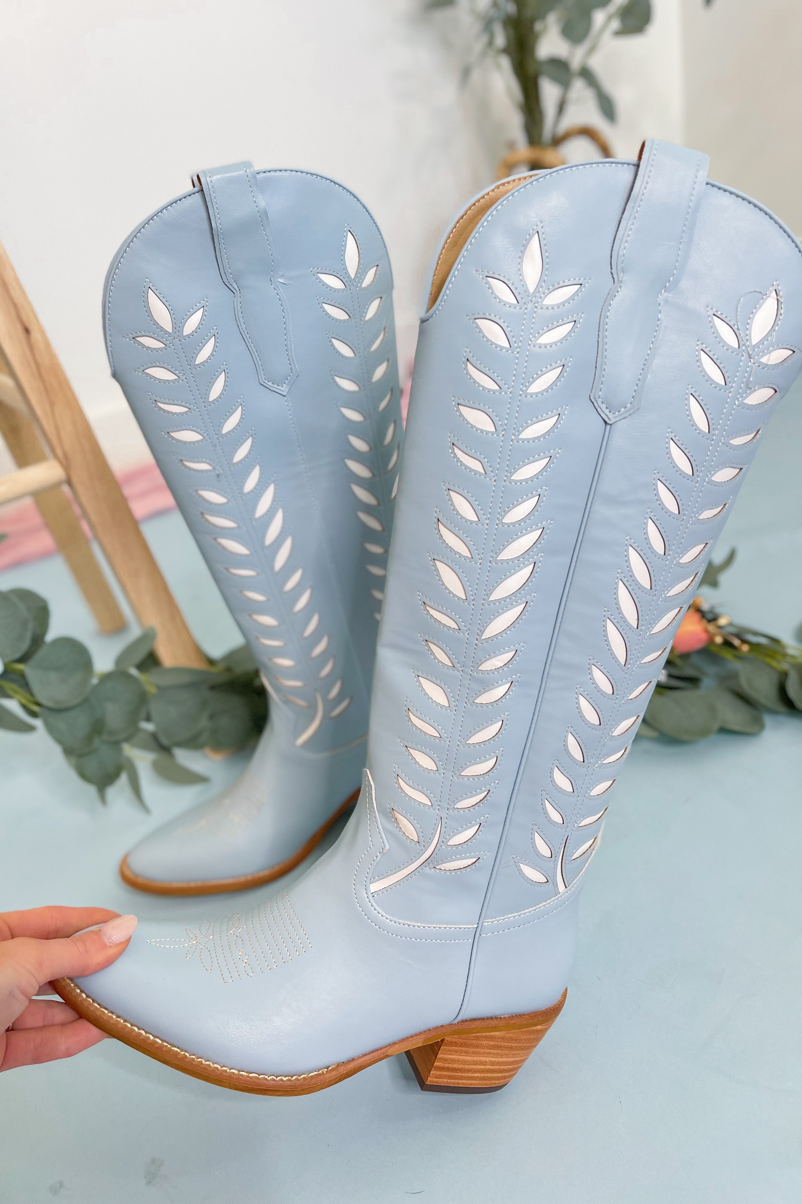 Lucia Western Boots - Be You Boutique