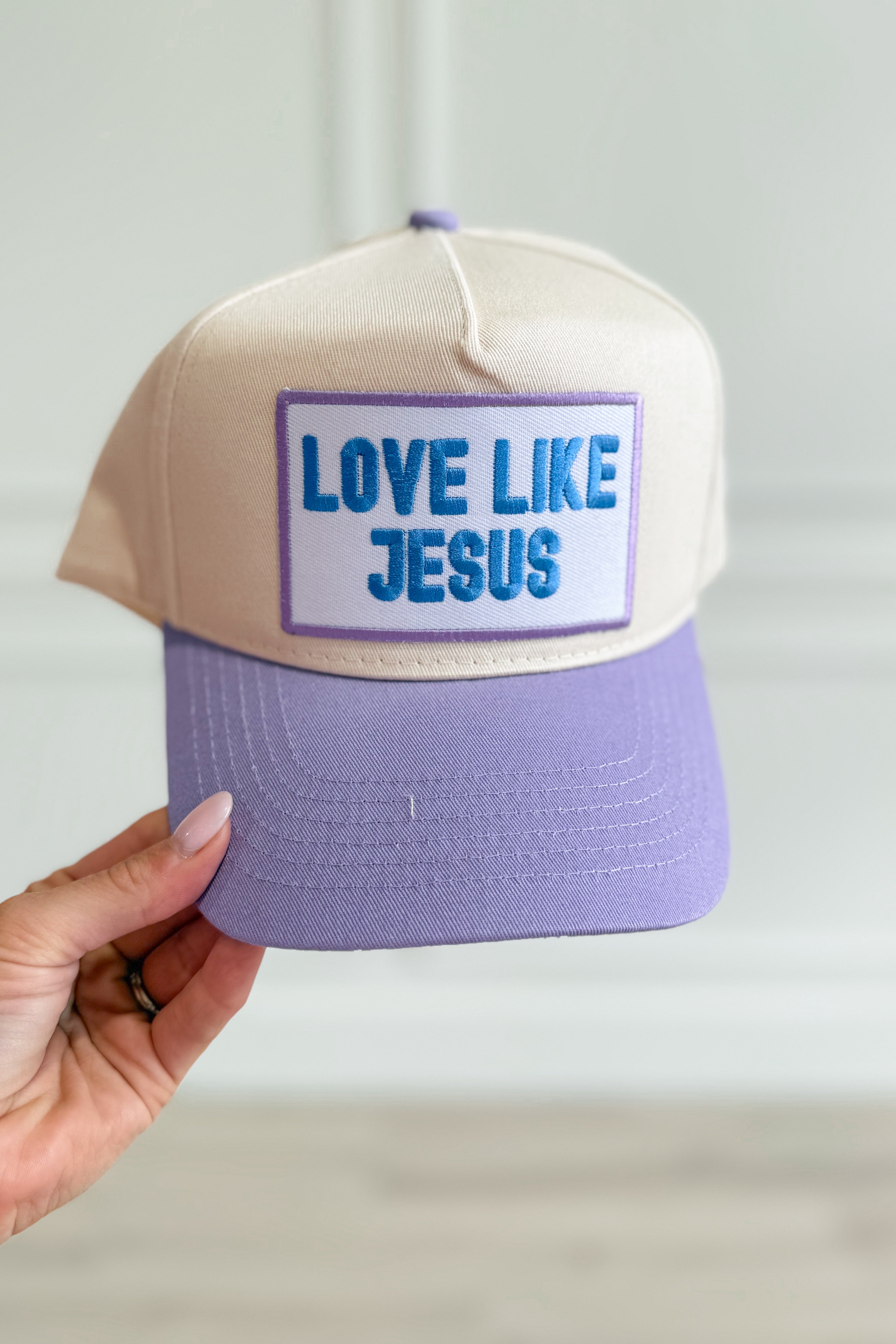 Love Like Jesus Trucker Hat by Kenz Kustomz - Be You Boutique